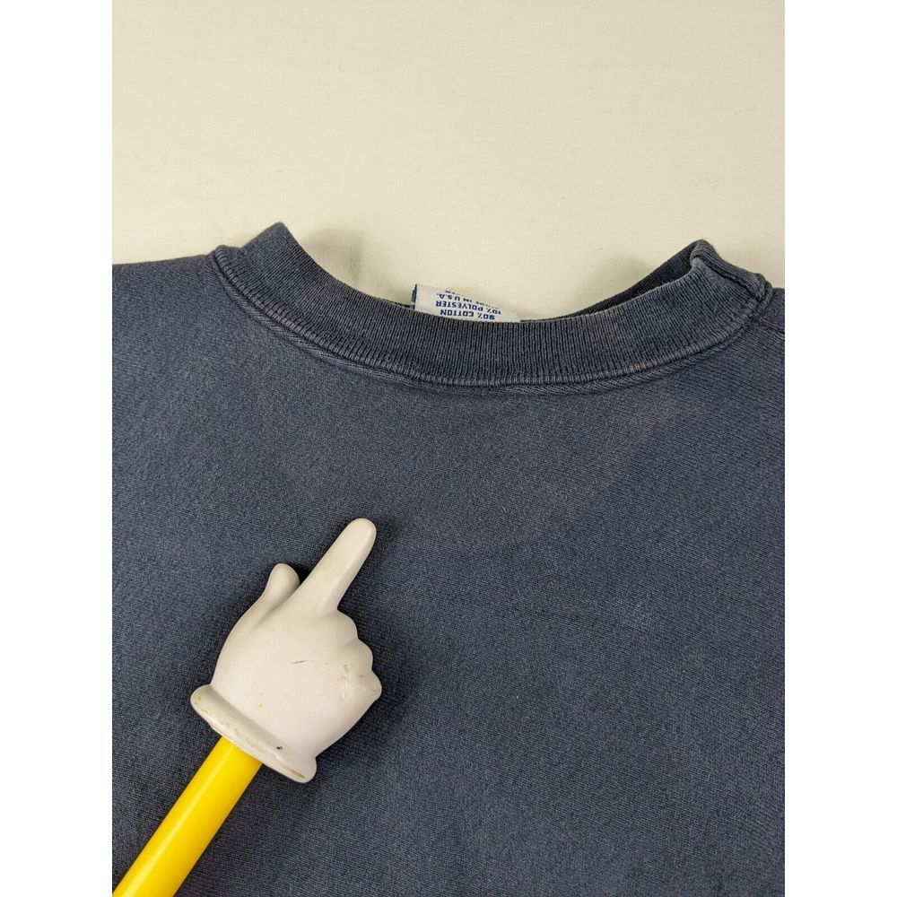 Vintage Notre Dame Sweatshirt IVY League Fighting Irish Varsity Color Block M - Picture 10 of 10